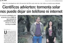 Premiada investigación de académico DFC, Pablo Moya destacada en diversos Medios de Comunicación