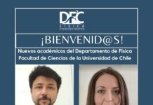 Dos nuevos académicos se suman al Departamento de Física